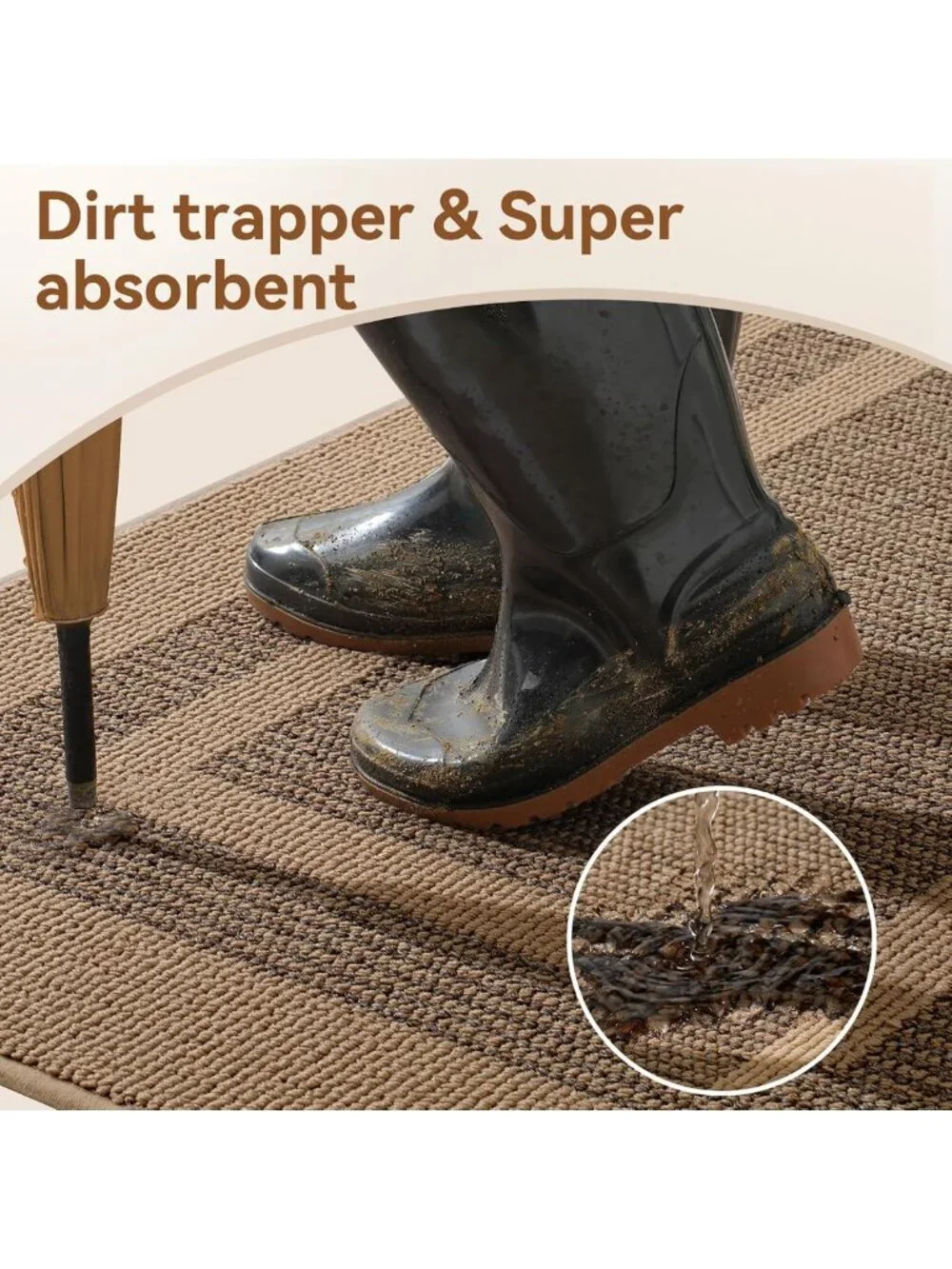Dirt Trapping Indoor Entry Mat, 17